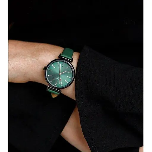 Жіночий наручний годинник Curren Grass (Зелений) - фото 4