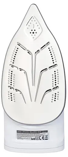 Гладильный утюг ROTEX RIC20-S Super Glide Антипригарное покрытие 1600Вт Вертикальное отпаривание Синий/Белый - фото 4