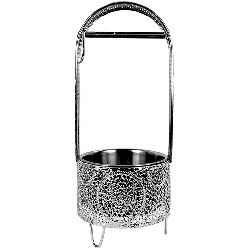 Кошик для вугілля Aztec Silver M - фото 1