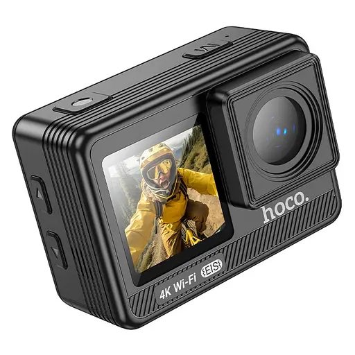 Екшн камера HOCO DV102 4K anti-shake sports camera Black - фото 2