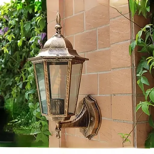 Настінний вуличний ліхтар у корпусі 40 см | Line F | Арт. 9029 BG W/M - фото 3