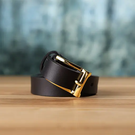 Ремінь шкіряний Grande Pelle для жінок 120х2 см тонкий acs0029634 - фото 10