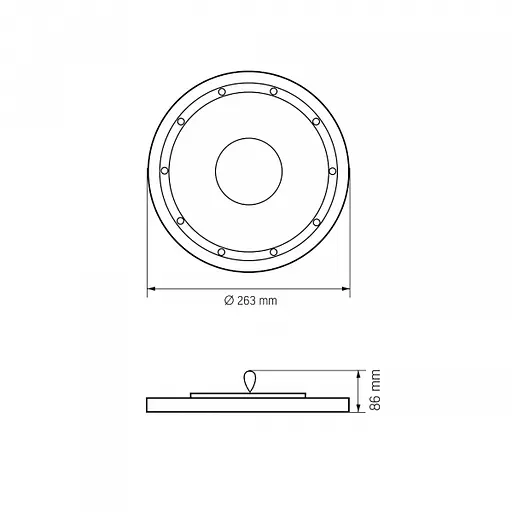 LED світильник висотний ХайБей VIDEX 100W 5000K 12000Lm 220V чорний - фото 8