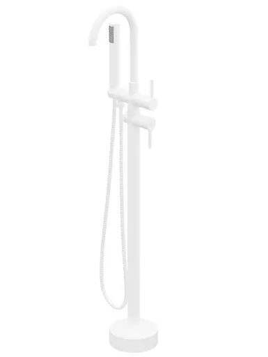 Смеситель для ванны Mexen Alma White напольный MEX-75033-20 Белый - фото 1