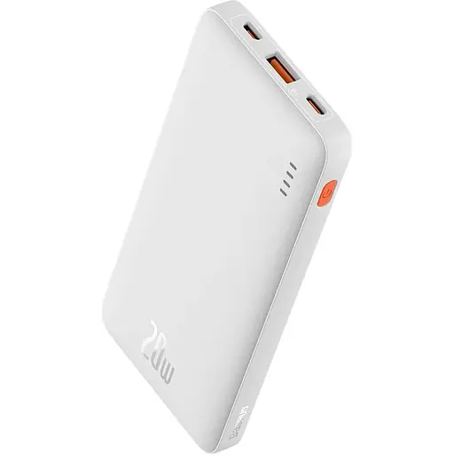 Зовнішній акумулятор Baseus Airpow 10000mAh 20W White (PPQD090002) [157822] - фото 1