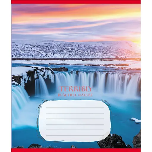 Зошит учнівський "Неймовірно красива природа" Leader 024-560107L-5 в лінію, 24 аркуші - фото 1