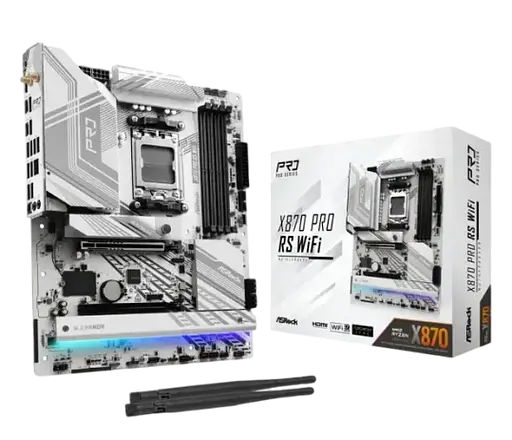 Материнська плата ASRock X870 Pro RS WiFi Socket AM5 (X870 PRO RS WIFI)