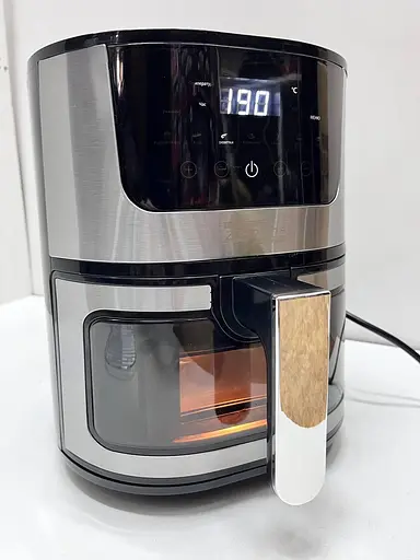 Аэрофритюрница безмасляная Zepline ZP-142 на 8л электрическая с сенсорным управлением 3500Вт - фото 2