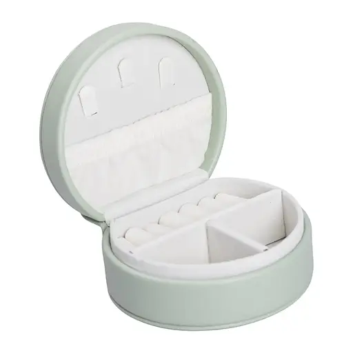 Подарунковий бокс: органайзер для прикрас + гнучке LED-дзеркало + набір дорожніх косметичок 2 шт CP2026-5 - фото 3