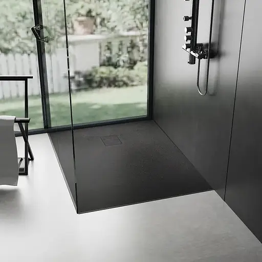 Душовий піддон Rea Magnum 90x90 black REA-K3334 Чорний матовий - фото 4