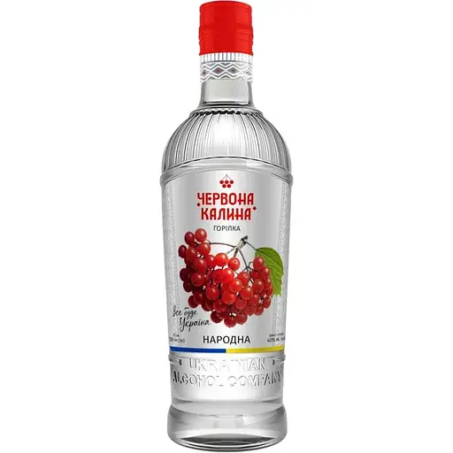 Горілка Червона Калина Народна 40% 0.5 л 