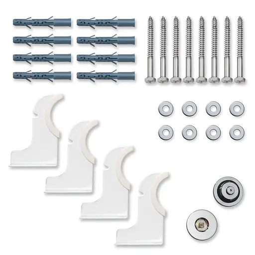 Вертикальний радіатор Navin Ellipse 480x1800-8, anticor, білий 10-012033-4880, Білий - фото 7