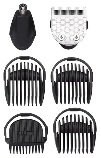 Набор для стрижки волос BaByliss MT725E 6 в 1, 6 насадок, черный - фото 7
