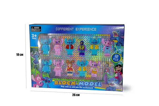 Фігурки Стіч, 12 героїв, 26x18 см, 22654 - фото 2