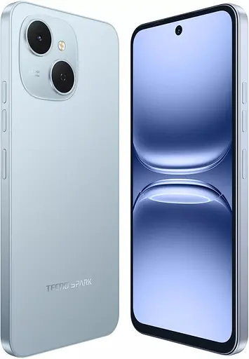 Смартфон Tecno Spark 40C KM4k 6.67" 4/128ГБ 2SIM 6000мАхгод Ripple Blue - фото 4