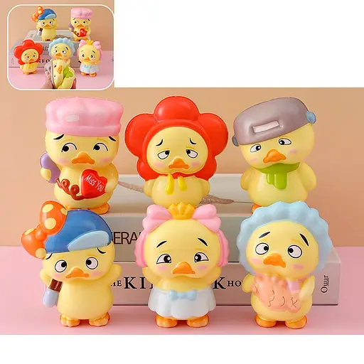 Іграшка Каченя, 11 см, сквіші, антистрес, аромат, 11x11x5 см - фото 2