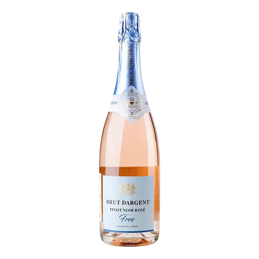 Вино безалкогольное игристое Brut Dargent Pinot Noir Free розовое сухое 0.75 л