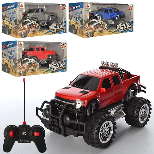 Джип на радіокеруванні, 1:18, 23 см, світло, на батарейках, 30x16.5x15.5 см (В асортименті) - фото 2