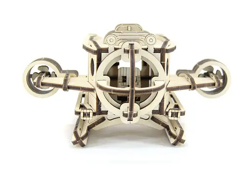 Дерев'яний конструктор "Батискаф " 79 деталей - фото 8