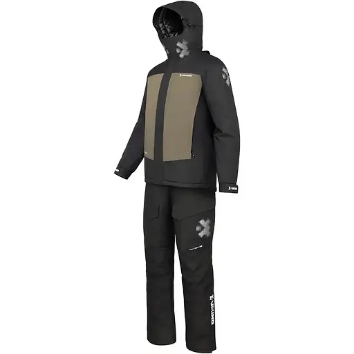 Напівкомбінезон Viking Fishing Ice Light 80g 10K XXL Black/khaki - фото 7