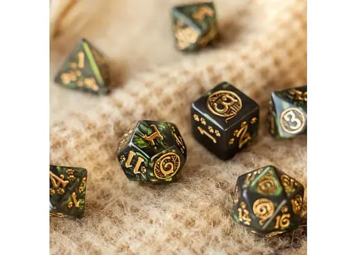 Набор кубиков Cats Dice Set: Pixel , 7 шт. (SCAT06) - фото 5