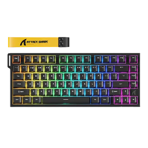 Клавиатура Attack Shark R82 HE RGB Black - фото 1
