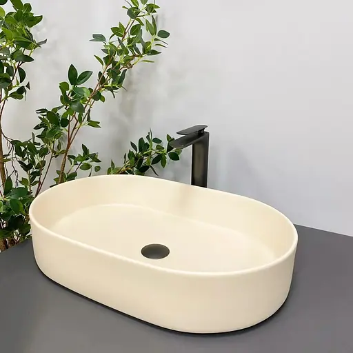 Умивальник VBI Verona 70 beige matt накладний VBI-011306 - фото 1