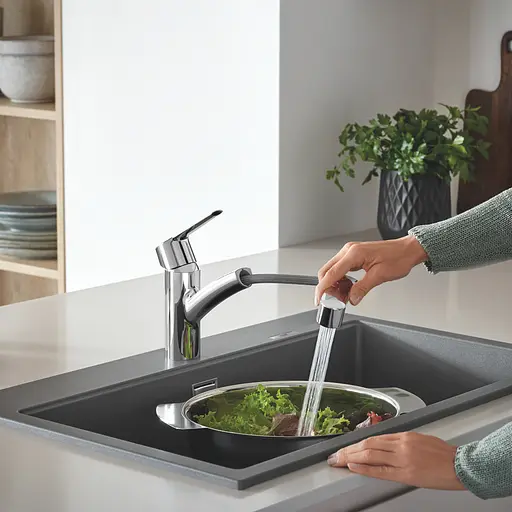 Смеситель для кухни Grohe QuickFix Start 30531001 Хром - фото 8