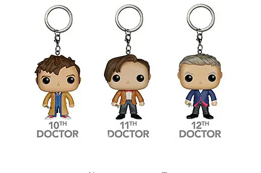 Фигурка-брелок Doctor (10-11-12) Доктор Кто Doctor Who Funko Pop - фото 2
