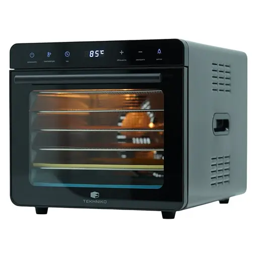 Дегідратор професійний Tekhniko DH-06D-BK (6 лотків), чорний - фото 1