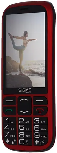 Телефон Sigma Comfort 50 CF211 OPTIMA Type-C Red UA UCRF - фото 4