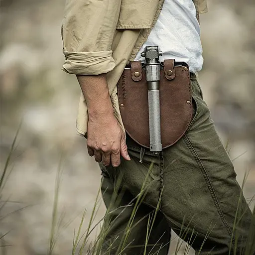 Лопата Naturehike Multifunctional outdoor shovel NH20GJ002 срібляста - фото 5