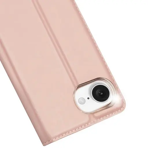 Чехол-книжка Dux Ducis с карманом для визиток для Apple iPhone 16e 6.1 Rose Gold - фото 3