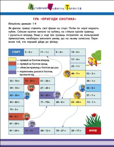 АРТ вирізалка: Віднімання. 1 клас - фото 2