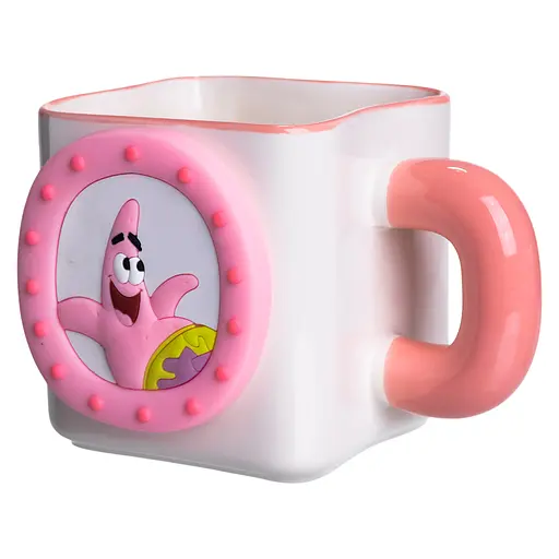 Чашка фарфоровая Патрик Стар 500 мл FM-12P - фото 4