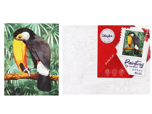 Набор для росписи по номерам Фантазии природы, 40x50 см, КНО4474