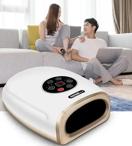 Массажер Qinglin QL-201 для кистей рук (компрессионный и акупунктурный массаж с подогревом) - фото 9