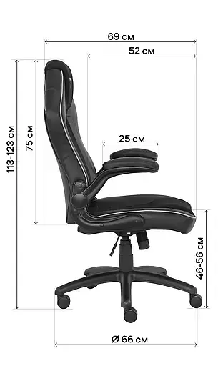 Геймерское кресло GT Racer черное с фиолетовым (X-2760 Black/Violet) - фото 11