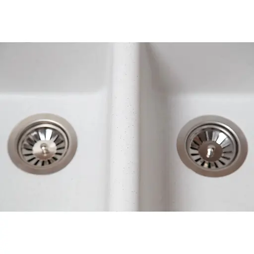 Кухонная мойка Romzha Valuri 78-2D Biela (101) - фото 3