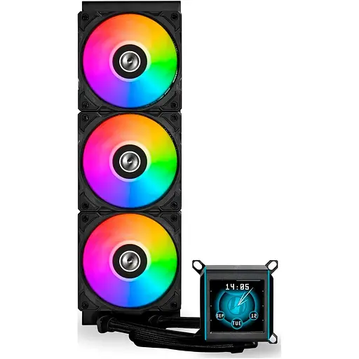 СВО Lian Li Galahad II LCD, 360 Black (G89.GA2ALCD36B.00) - фото 2