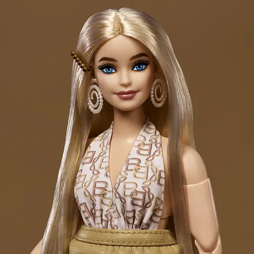 Коллекционный набор Barbie You Create Barbie Basics Блондинка (JJX37) - фото 2