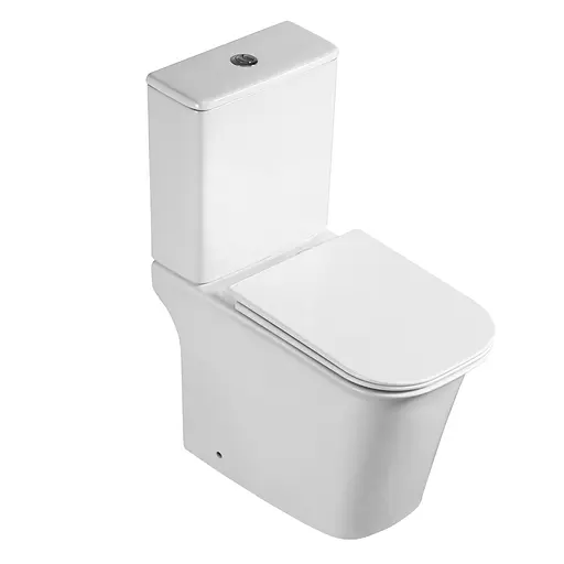 Унитаз-компакт Mixxus Wave-0404-R 630x350x805 мм, Rimless MI6692, Белый - фото 6