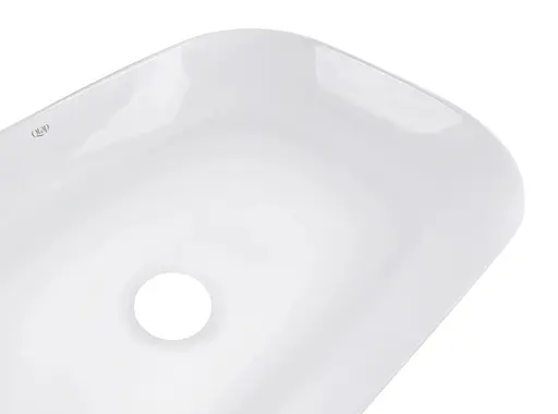 Раковина Qtap Robin без донного клапана QT13112143PWN - фото 4
