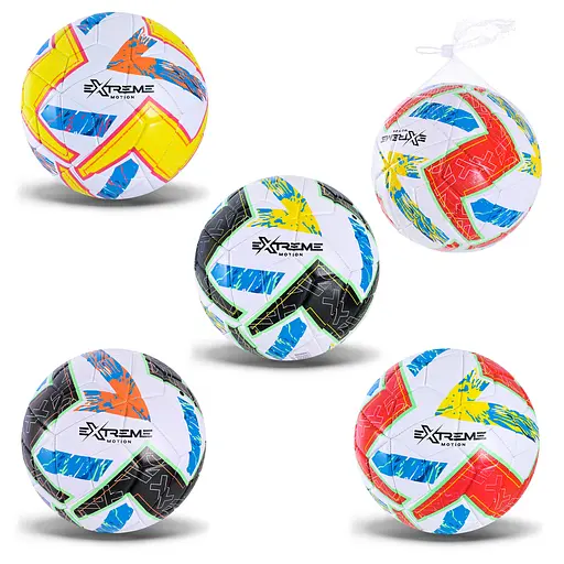 М’яч футбольний, FB25673, 400 г, матеріал PU, розмір №5 (В асортименті) - фото 2