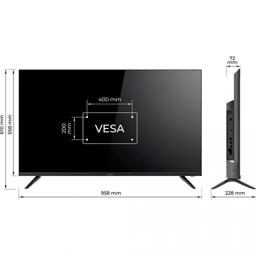 Телевизор Kivi 43U730QB - фото 8