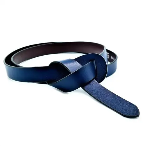 Ремінь шкіряний Weatro жіночий 100-110х2 см acs0012879 - фото 1