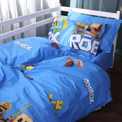 Підковдра MirSon Roblox game blue Ranforce Elite 110х140 см (2200011551982) - фото 4