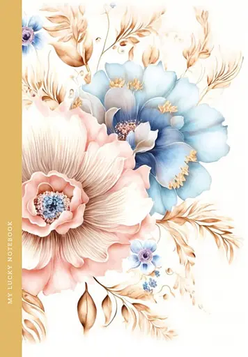 Блокнот, 105x165 мм, 55 г/м², 64 аркуші, інтегральна палітурка, матова ламінація 23167