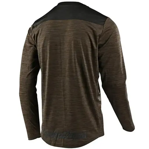 Велоджерси Troy Lee Designs Flowline L/S Jersey Shield S Walnut (1106-346038012) - фото 2