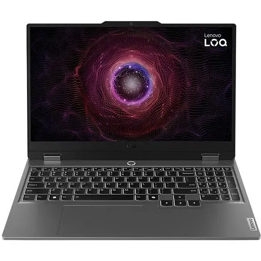 Ноутбук Lenovo LOQ 15ARP9, AMD Ryzen 7 7435HS, 4.5GHz, 15.6FHD, 144Hz, 24GB, SSD 512GB, NVIDIA GeForce RTX 4050 6GB, Free DOS